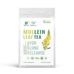 100% Natural Mullein Leaf Herbal Tea For Lung Cleansing Relief Cough Metabolism