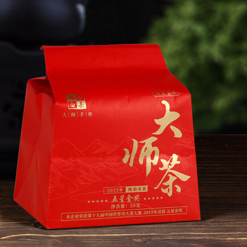 HelloYoung Fuding Old White Tea Gongmei Chenpi White Tea Leaves Loose