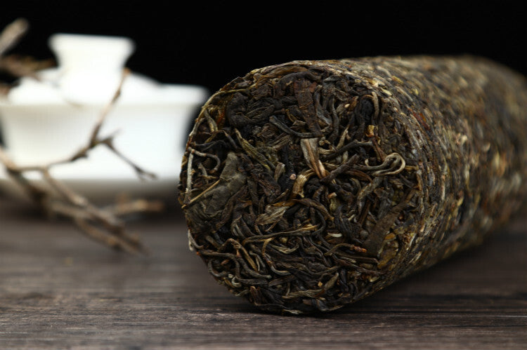 500g,Iceland Ancient Trees, Mini Bamboo Tube Raw Tea Yunnan Puerh Raw Tea