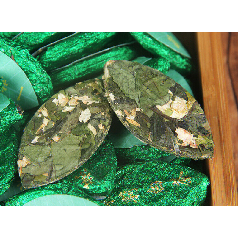 HelloYoung 500g High Quality Jasmine Old White Tea Natural Organic Leaves Small Cookie Tea