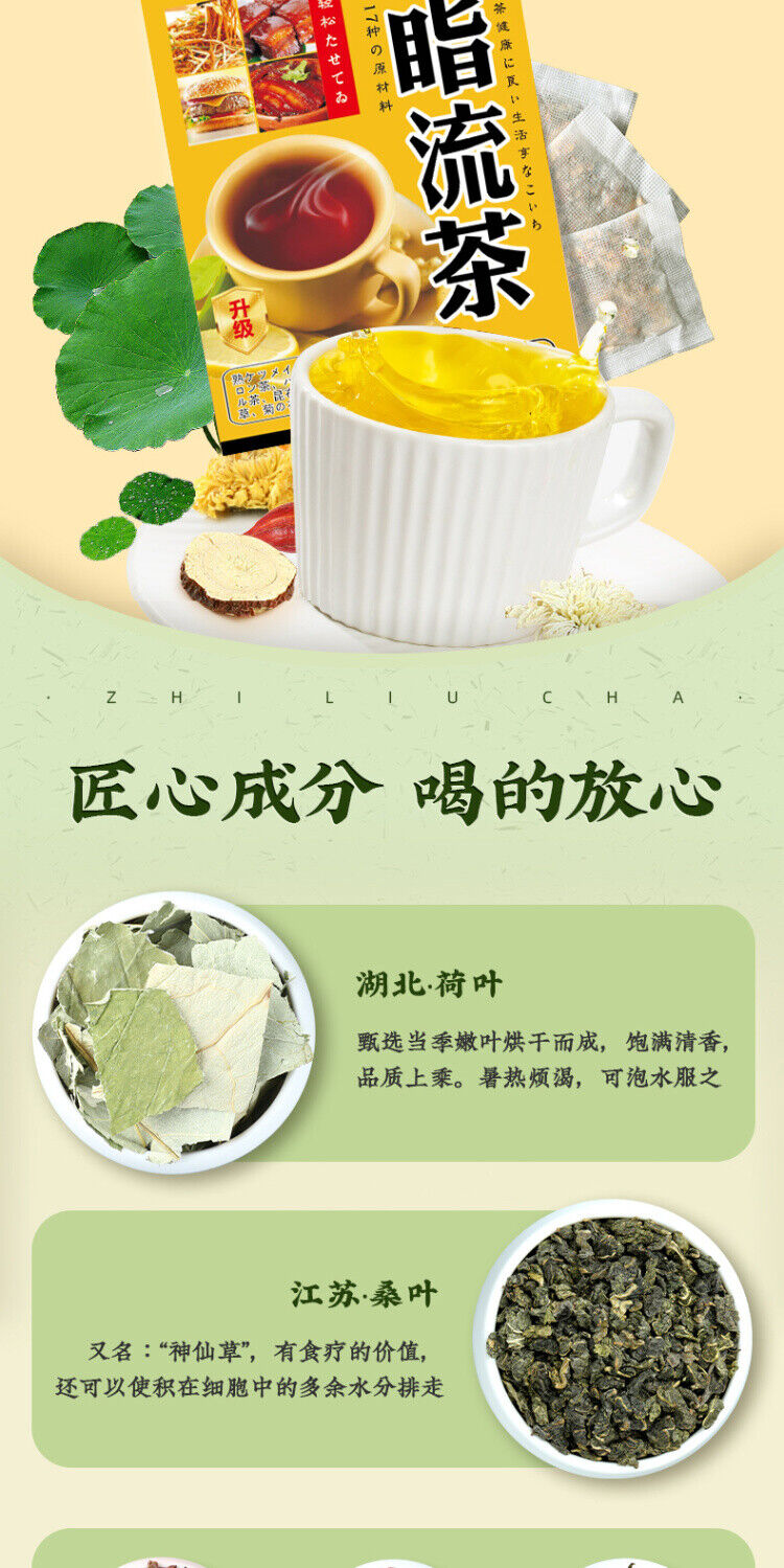 Except for oil tea, lotus leaf, cassia seed, chrysanthemum tea, light body tea