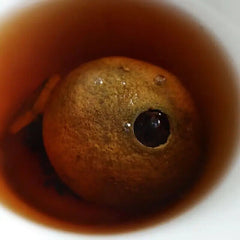 Famous Old Tangerine Ripe Puerh Dried Green Orange Peel Puer Tea Ball 500G