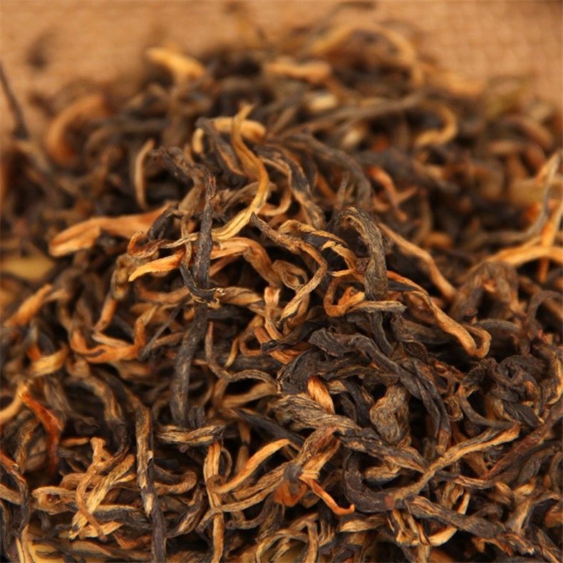 HelloYoungTea Red Box Dian Hong Golden Black Tea Dianhong Tea Gift Tea Spring Fragrant Flavor