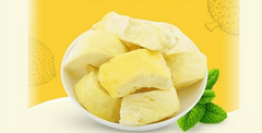 30g Geladene lyophilisierte Kissen Durian Trockene Trockenfrucht Knusprige Snack