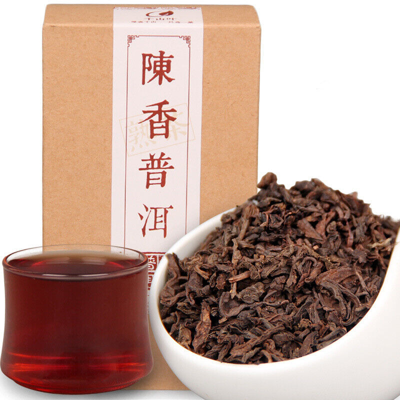 120g Aged Pu'er Ripe Tea Yunnan Pu'er Tea Loose Tea Mellow and Smooth