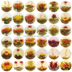 NEW Hand-made Beautiful Blooming Flower Tea Ball Dried Flowers Tea 20pcs