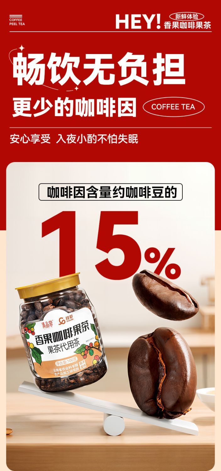 Handpicked Yunnan Arabica Coffee Cherry – Dried Whole Fruit Tea