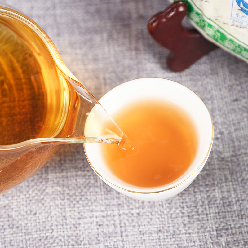 357g Puerh Tea Menghai Impression Tea Cake Medium Term Tea Tea Tea Cake