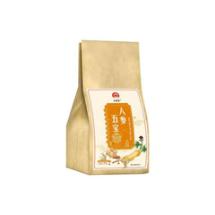 Ginseng Five Treasures Tea Goji Mulberry He Shou Wu Mens Herbal Energy Blend