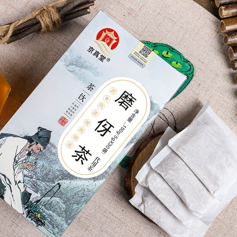 Teething Tea Barley Hawthorn Poria Fox Nut Yam Ginger Tea