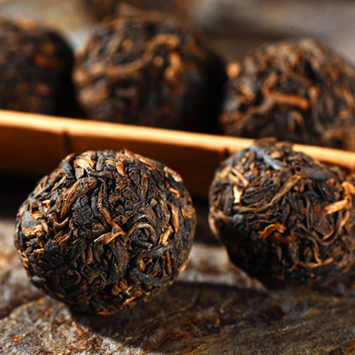 Mini Pu-erh Tuo Cha Dragon Ball Cooked Tea Premium Yunnan Oyster Black Tea
