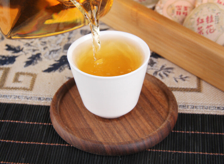 Small Tuocha Thin Slice Fragrant Osmanthus Black Tea Premium Fengqing Red Tea