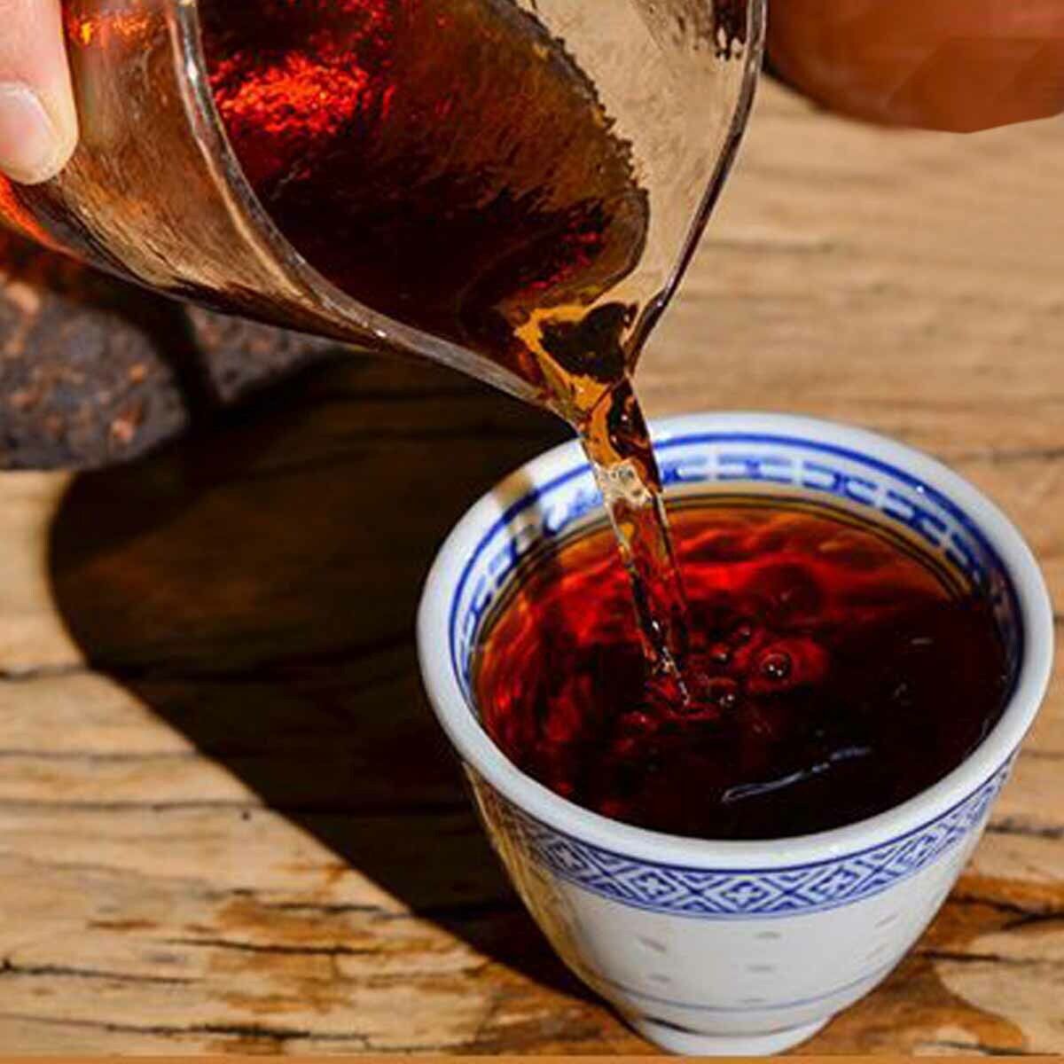 357g Premium Puerh Schwarzer Tee Handgemachte Qizi Wild Mountain Puer Tee Kuchen