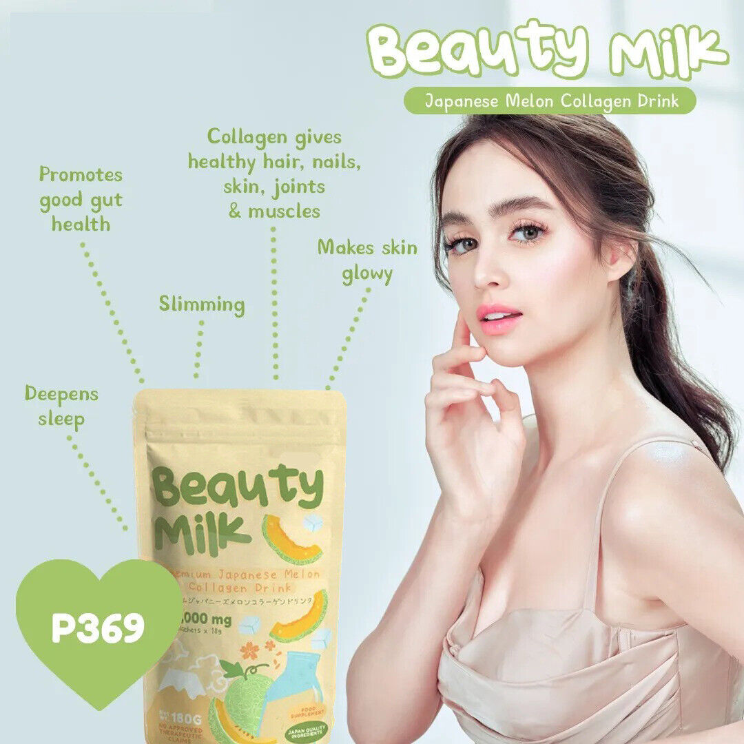 Natural Cantaloupe Powder Beauty Milk Collagen Powder Solid Drink 180g/bag