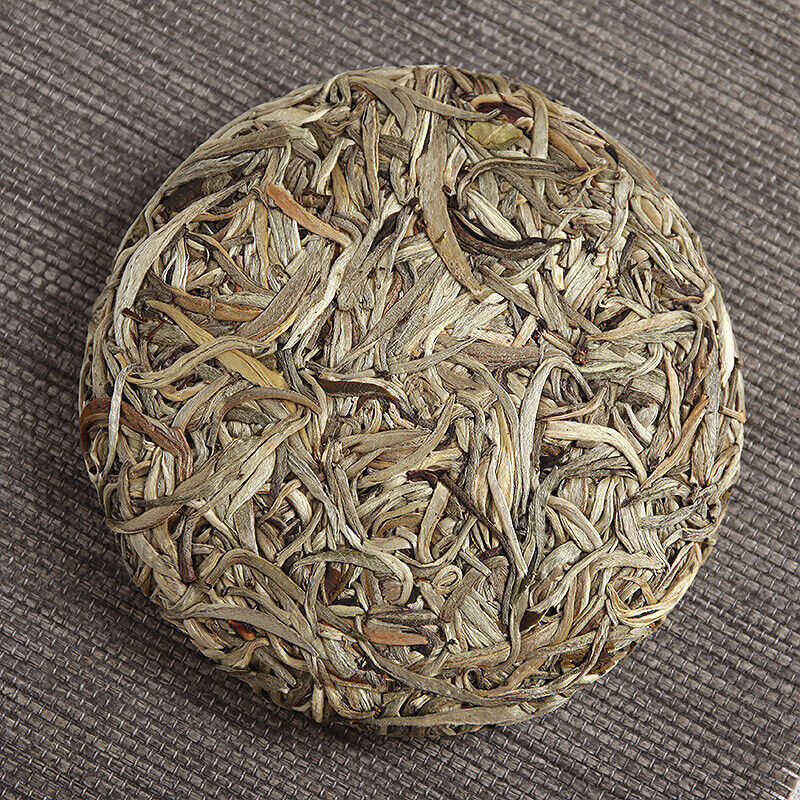 100g  Moonlight White Old White Tea, Yunnan Baihao Silver Needle Tea Cake
