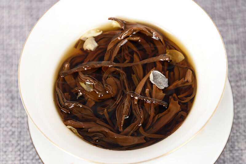 HelloYoung Yunnan Tea Jasmine Dian Hong Tea Jasmine Mao Feng Dian Hong Tea 100g 3.5 Oz