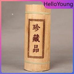 500g Yunnan Puerh Tea Dragon Pillar Bamboo Tube Iceland Old Tree Puer Pu Er Tea