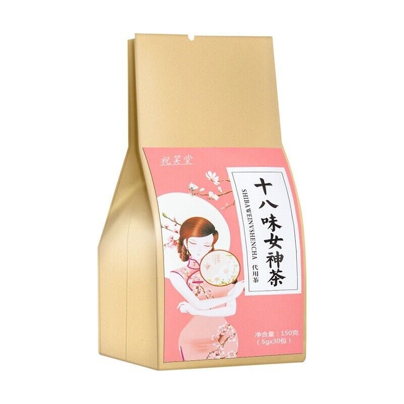18 Herb Womens Wellness Tea Longan Goji Jujube Rose Blend