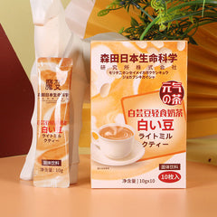 White Kidney Bean Light Bulletproof Milk Tea Solid Drink Milkshake