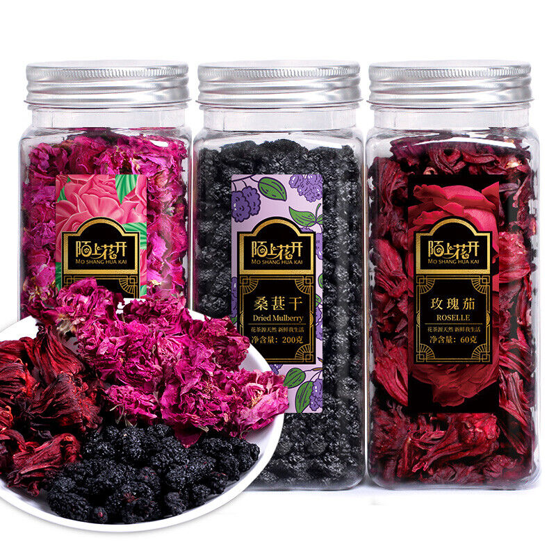 Authentic Roselle Rose Corolla Mulberry Dried Rose Tea Combination Scented Tea