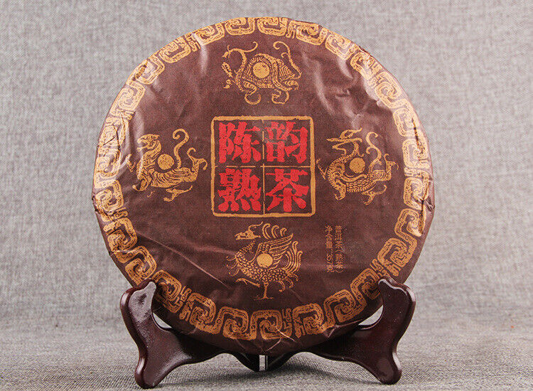 357g Menghai Chenyun Cooked Tea Lao Puer Tea Cooked Tea Yunnan Specialty