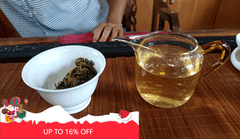 357g The First Village Lao Ban Zhang Menghai Cha Pu-erh Tea Cake Cha Puer Tea