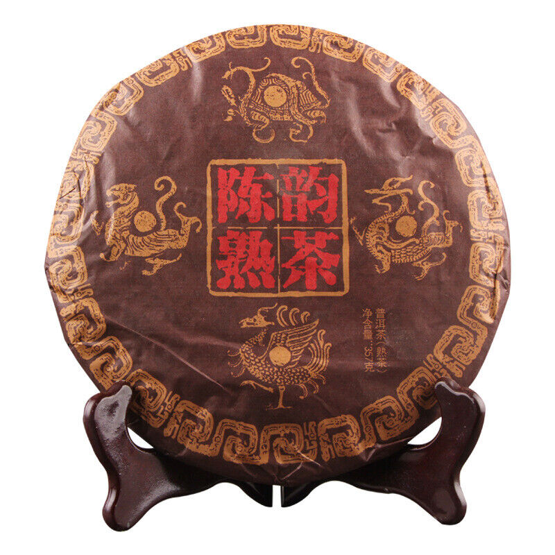 357g Menghai Chenyun Cooked Tea Lao Puer Tea Cooked Tea Yunnan Specialty