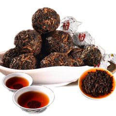 Mini Pu-erh Tuo Cha Dragon Ball Cooked Tea Premium Yunnan Oyster Black Tea