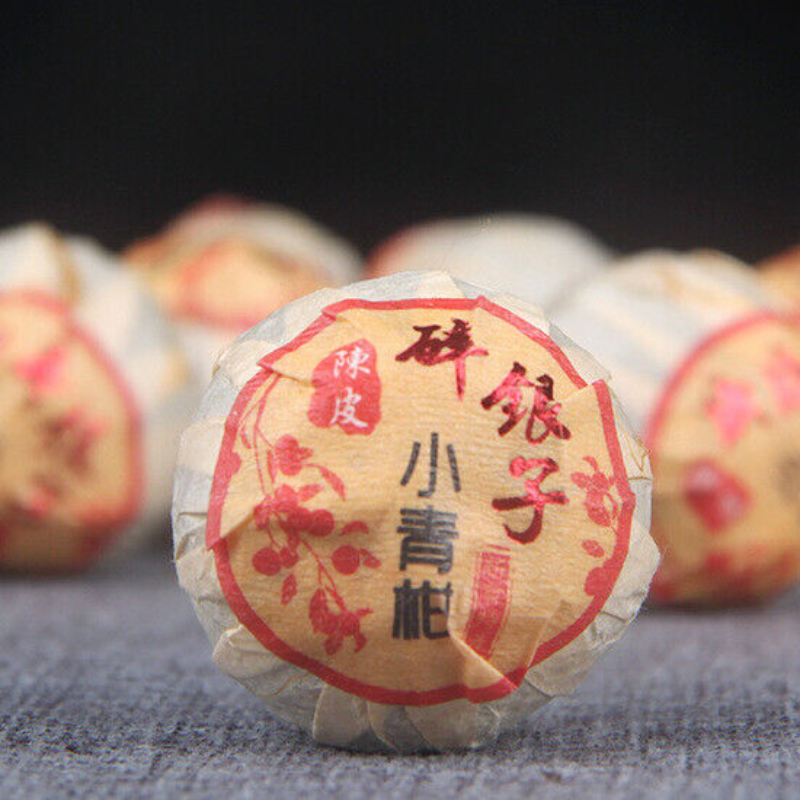 500g Gift Tea Xiao Qing Guan Pu'er Tea Xin Hui Chen Pi Pu'er Tea Healthy Drinks