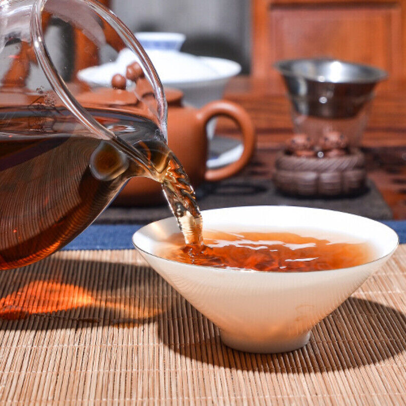 357g Yunnan Pu'er Tea Imperial Seal Cooked Tea Big Leaf Tea Cake
