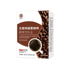 L-Carnitine Black Coffee Meal Replacement Satiety Black Coffee Powder Fitness