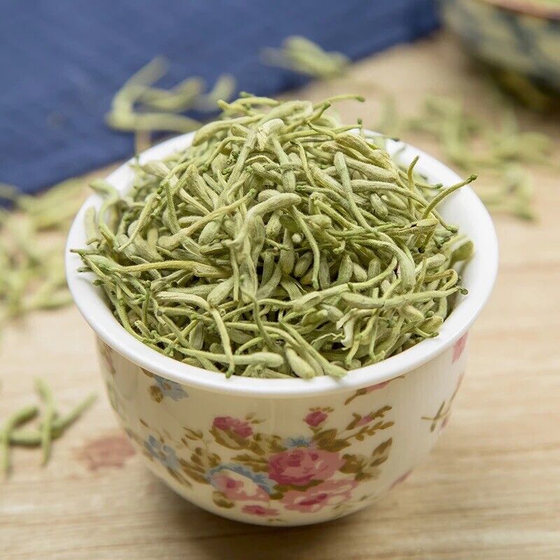 Blooming Honeysuckle Flower Tea Japonica Honeysuckle Herbal Tea Dried Flowers