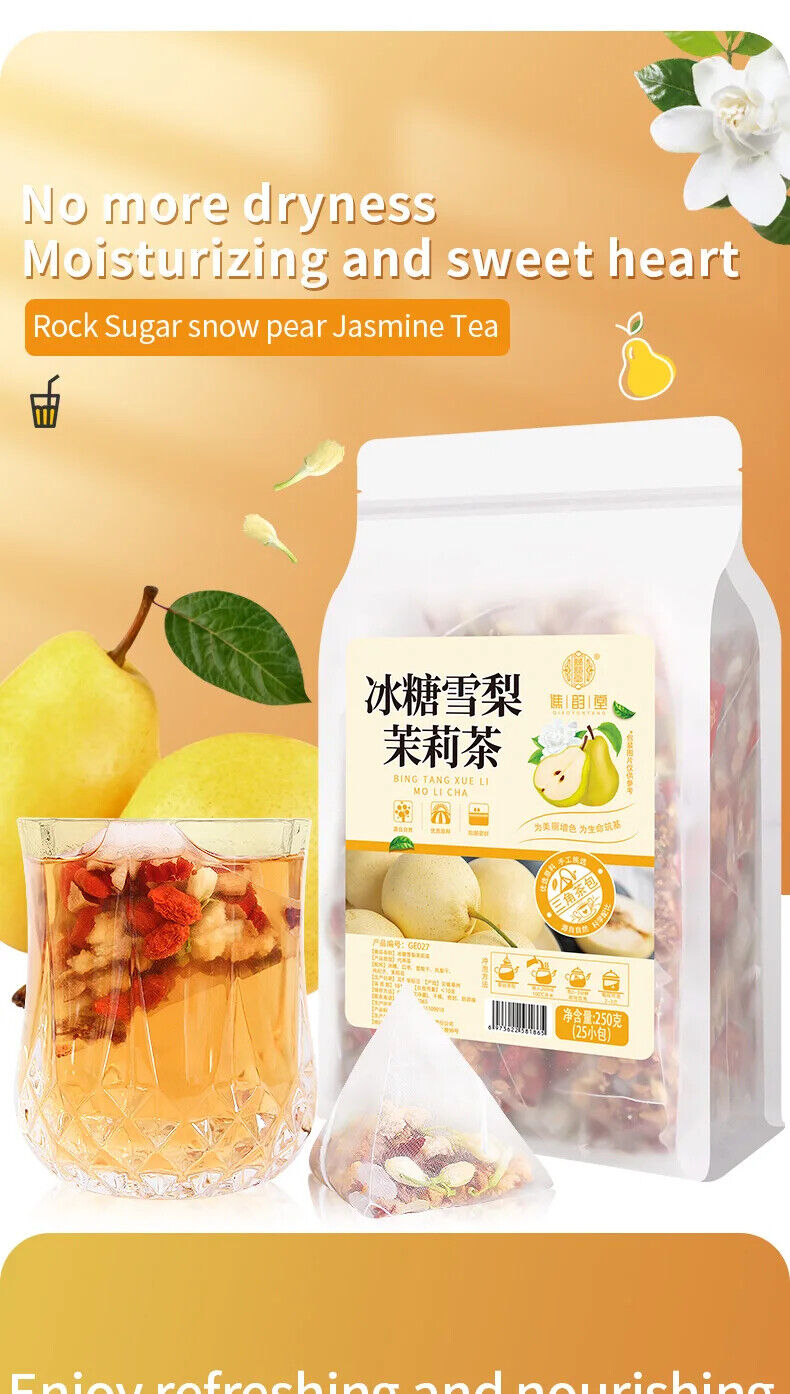 Rock Sugar Snow Pear Jasmine Tea Herbal Tea 250g