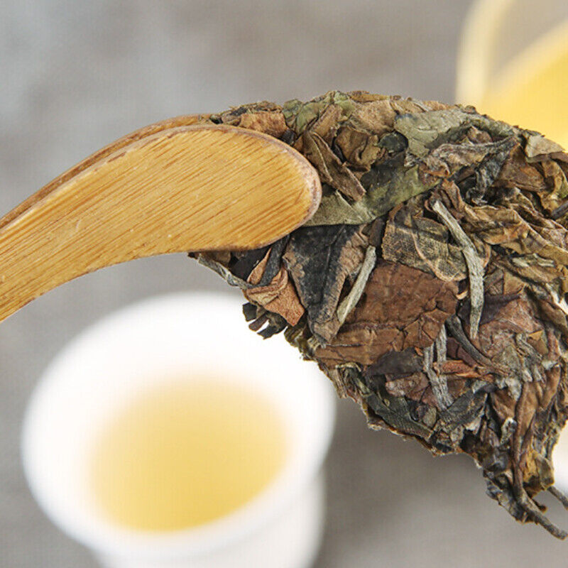 HelloYoung 100gChinese White Tea Cake Xiao Bai Tian High Mountain Tea  Organic Ancient Tree