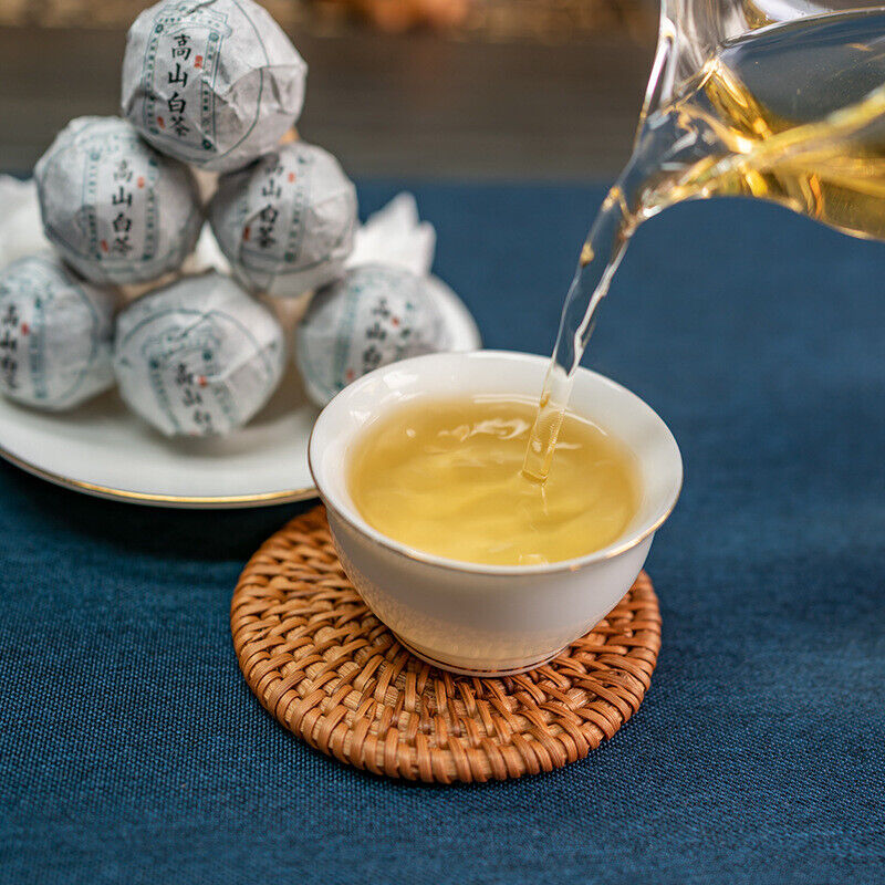 HelloYoung Yunnan white tea Shoumei white tea dragon pearl spherical handmade dragon pearl
