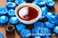 Yunnan Pu'er Tea Mini Seven Colored Small Golden Tuo Nuoc Xiang Ripe Tuo 500g