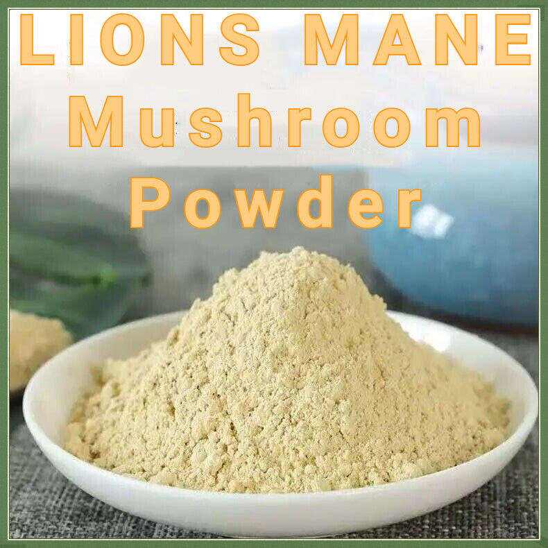 ORGANIC LIONS MANE Mushroom Powder - High Quality Organic 250G