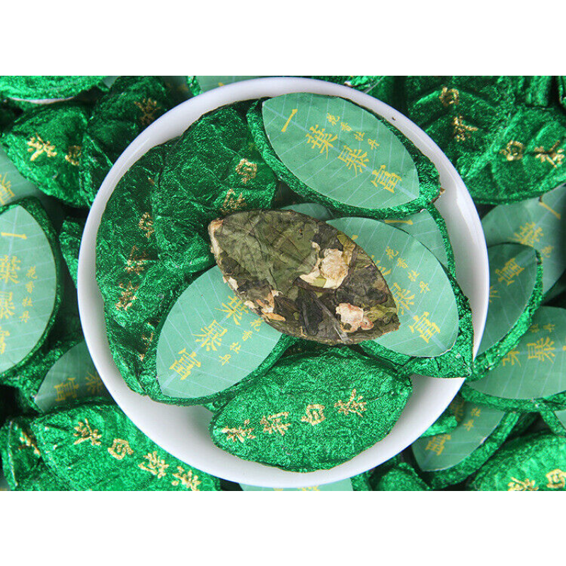 HelloYoung 500g High Quality Jasmine Old White Tea Natural Organic Leaves Small Cookie Tea