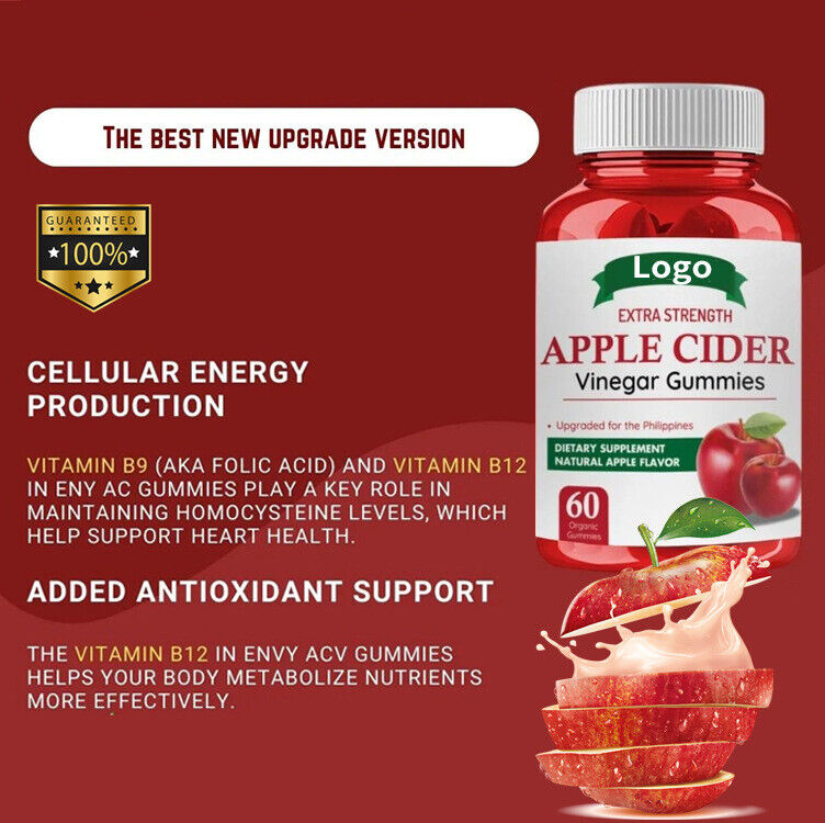 Apple Cider Vinegar Gummies Bear Shape APPLE CIEDR Gummies Health Care