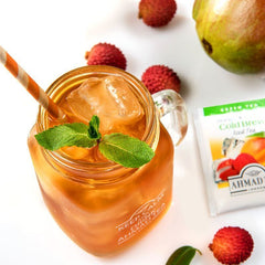 Man Mango Lychee Flavored Green Tea Cold Brew 20 Teabags Boxed Fruit Tea Bags