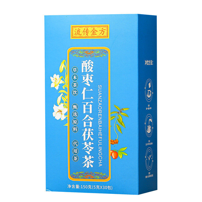 Golden Formula Sour Date Seed Lily Poria Tea Sleep Tea Health Tea