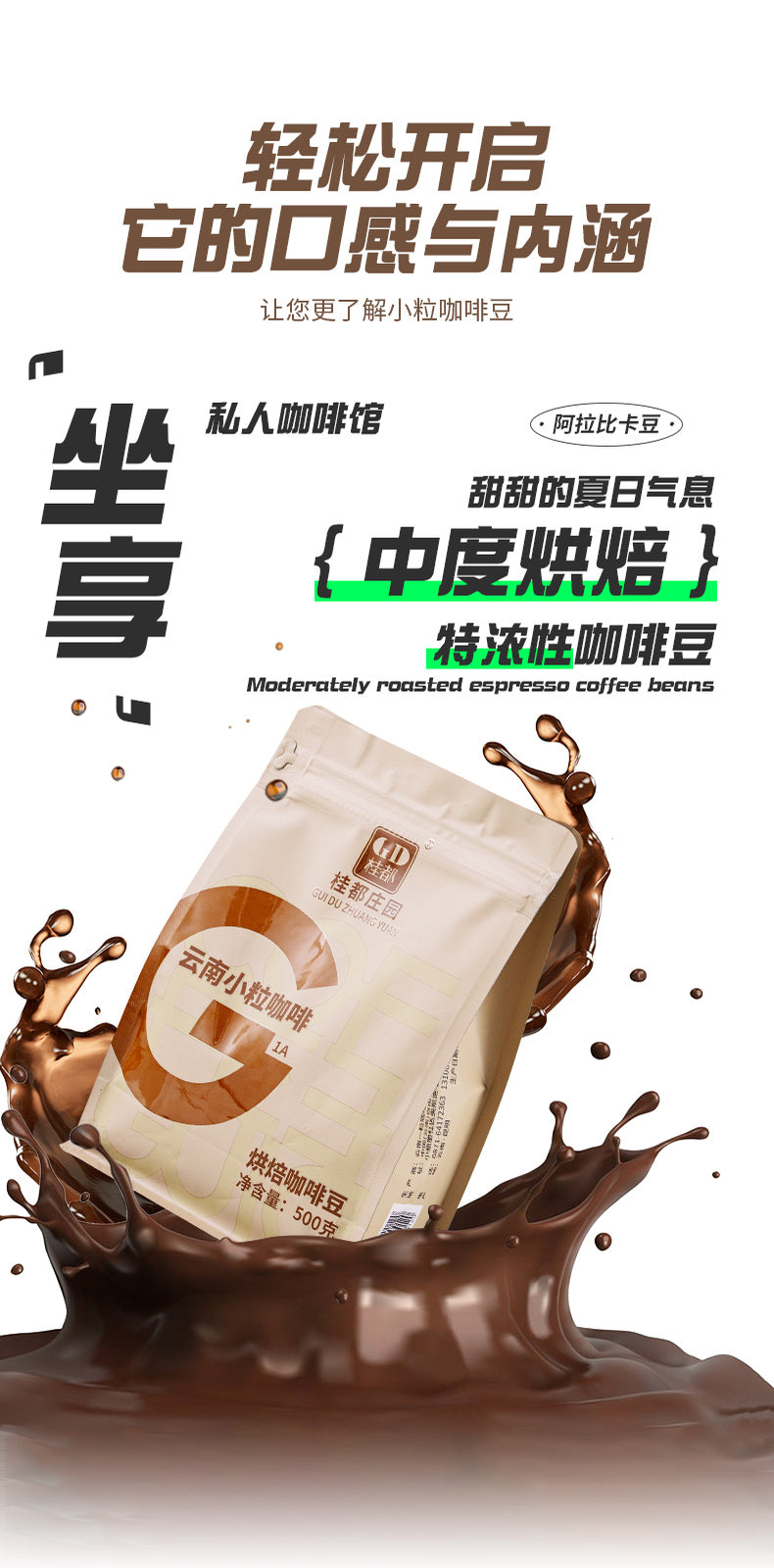 Yunnan Arabica Medium Roast – Espresso Ground Coffee