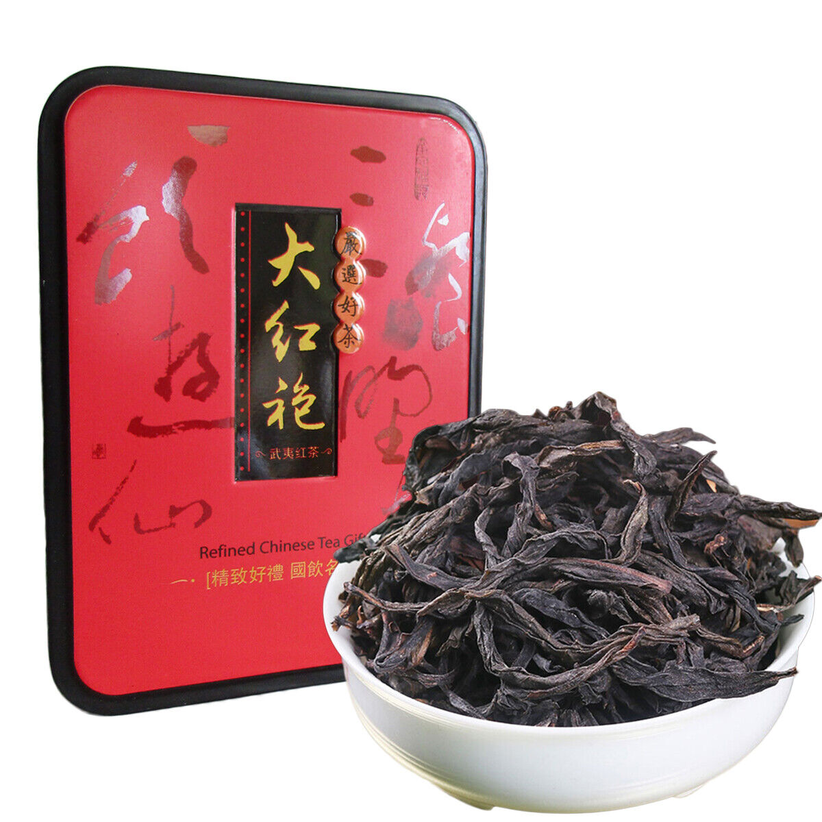 HelloYoung Black Tea Loose LeafOrganic Da Hong Pao Tea Top Grade Dahongpao Oolong Tea 100g