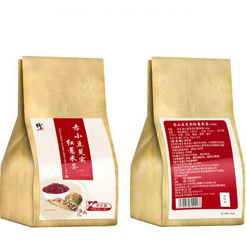5g*30 Bags  Red Beans Barley Herbal Tea Chixiaodou Hongdou Yimi Qianshi
