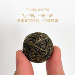 2025 Longrun Mengku Daxue Mountain Raw Pu-erh Dragon Ball Mini Tuo Tea