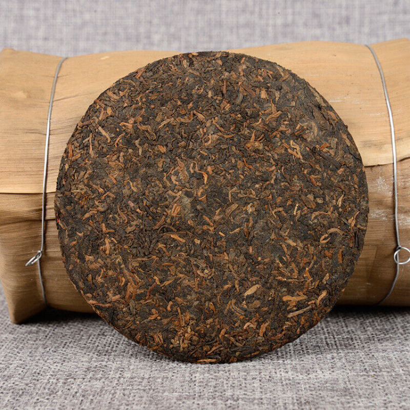 Ancient Tree Organic Ripe Tea Cake 100g*3 Yunnan Pu'er Tea Leaves Icelandic