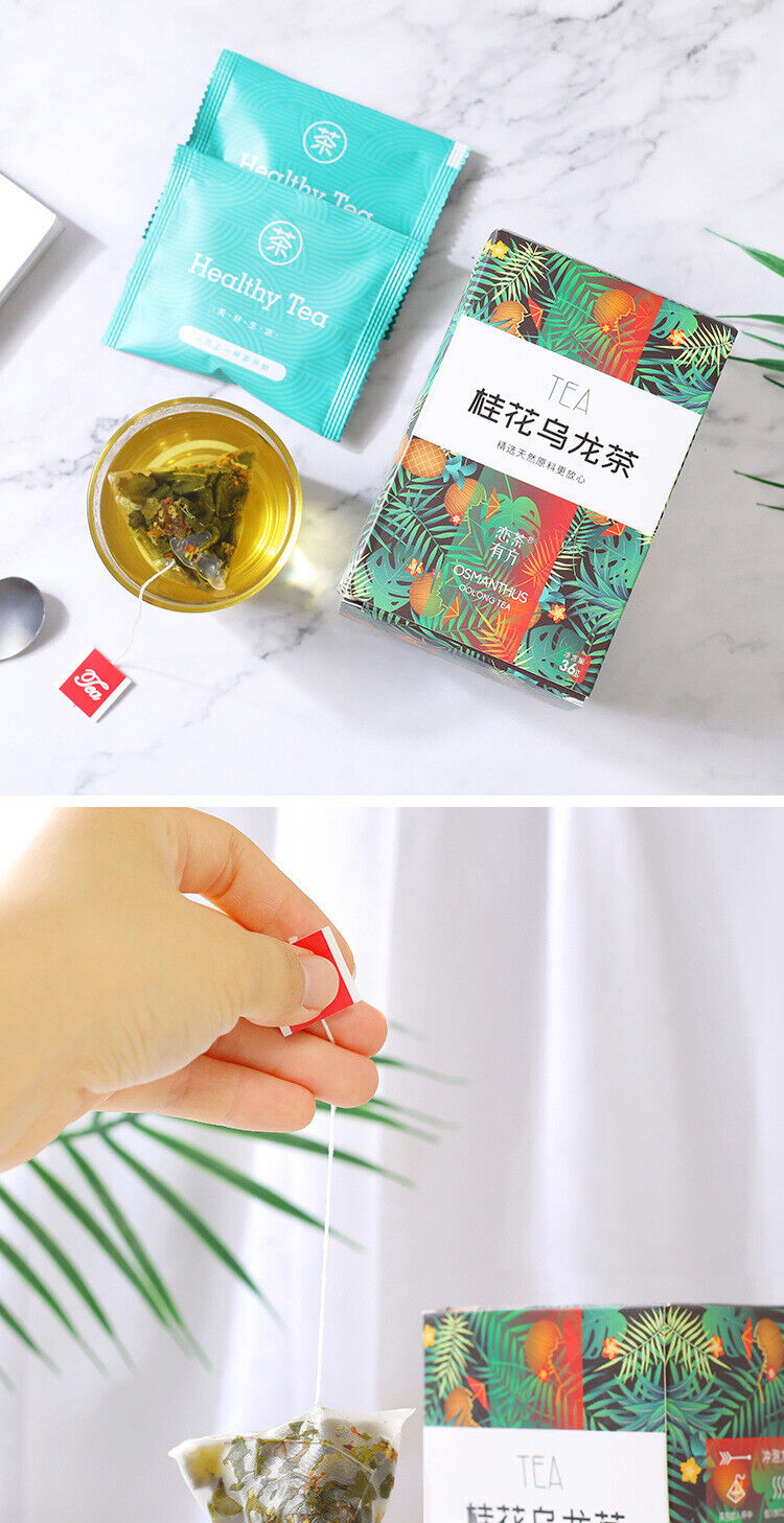 Osmanthus Oolong Tea Bag Soaking Flower Tea Triangle Tea Bag Cold Soaking Tea36g