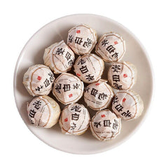HelloYoung Yunnan Pu'er tea Fuding white tea process white peony old white tea dragon pearl