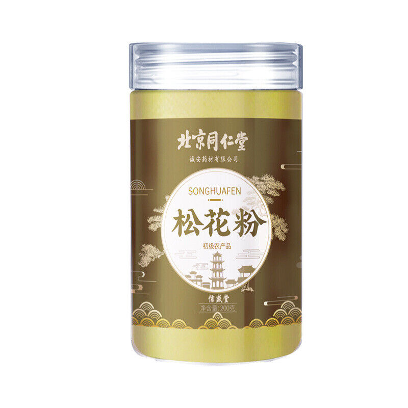 Tongrentang Pine Pollen 200g Selected Masson Pine Without Added Raw Powder