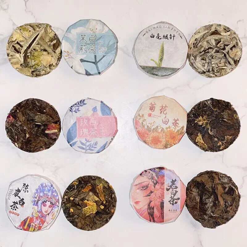 Fuding Orange Peel Shoumei Cake Opera Chenpi White Tea Mini White Tea Cake 250g